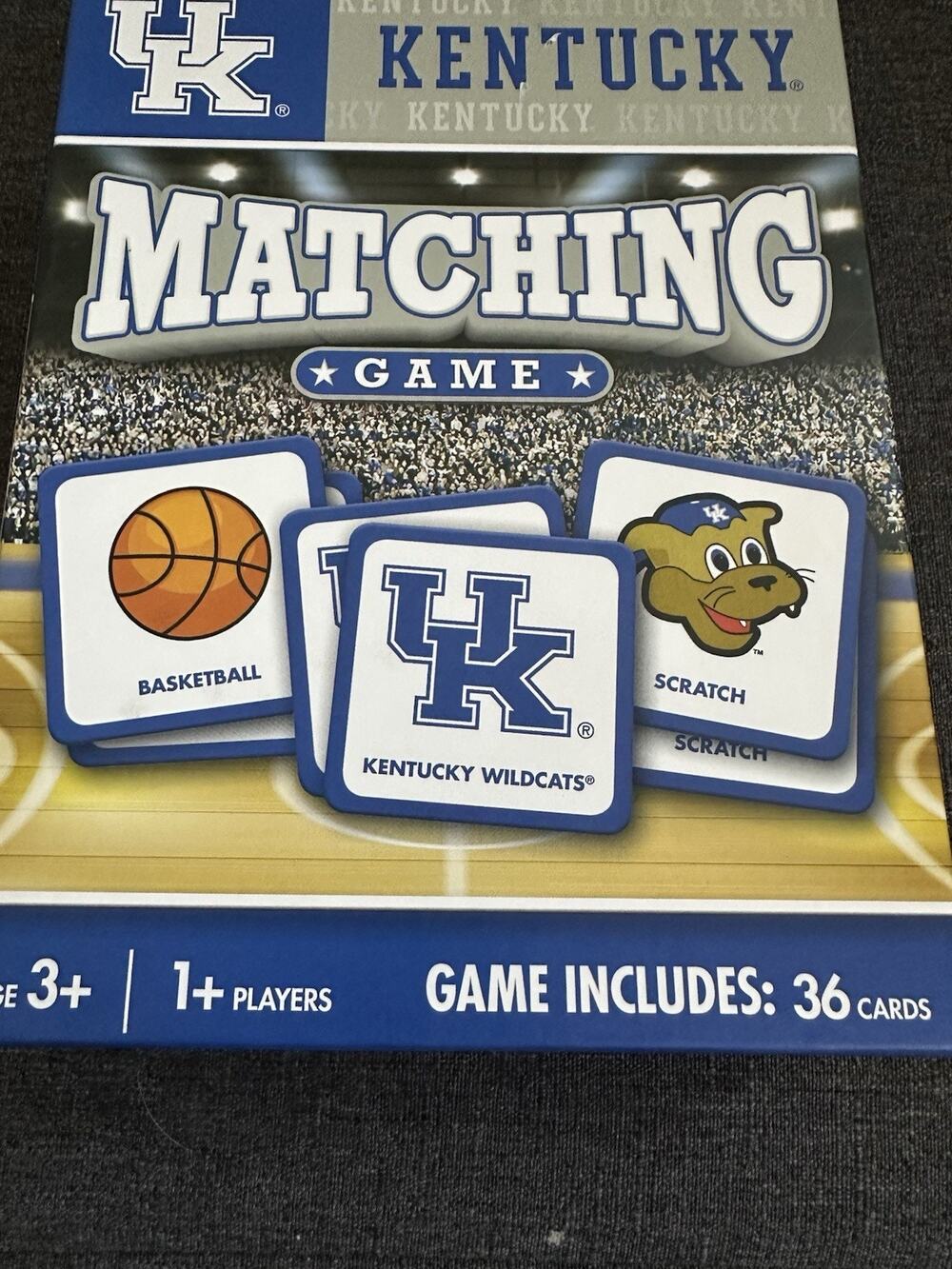 Kentucky Wildcats UK Matching Game MasterPieces 36 Cards Complete NCAA